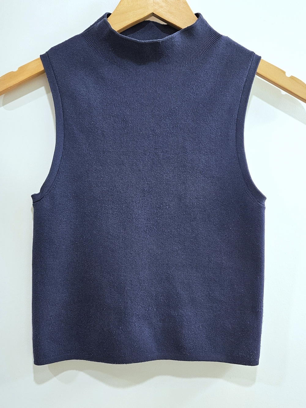 Babaton Knit Mockneck Tank - XS